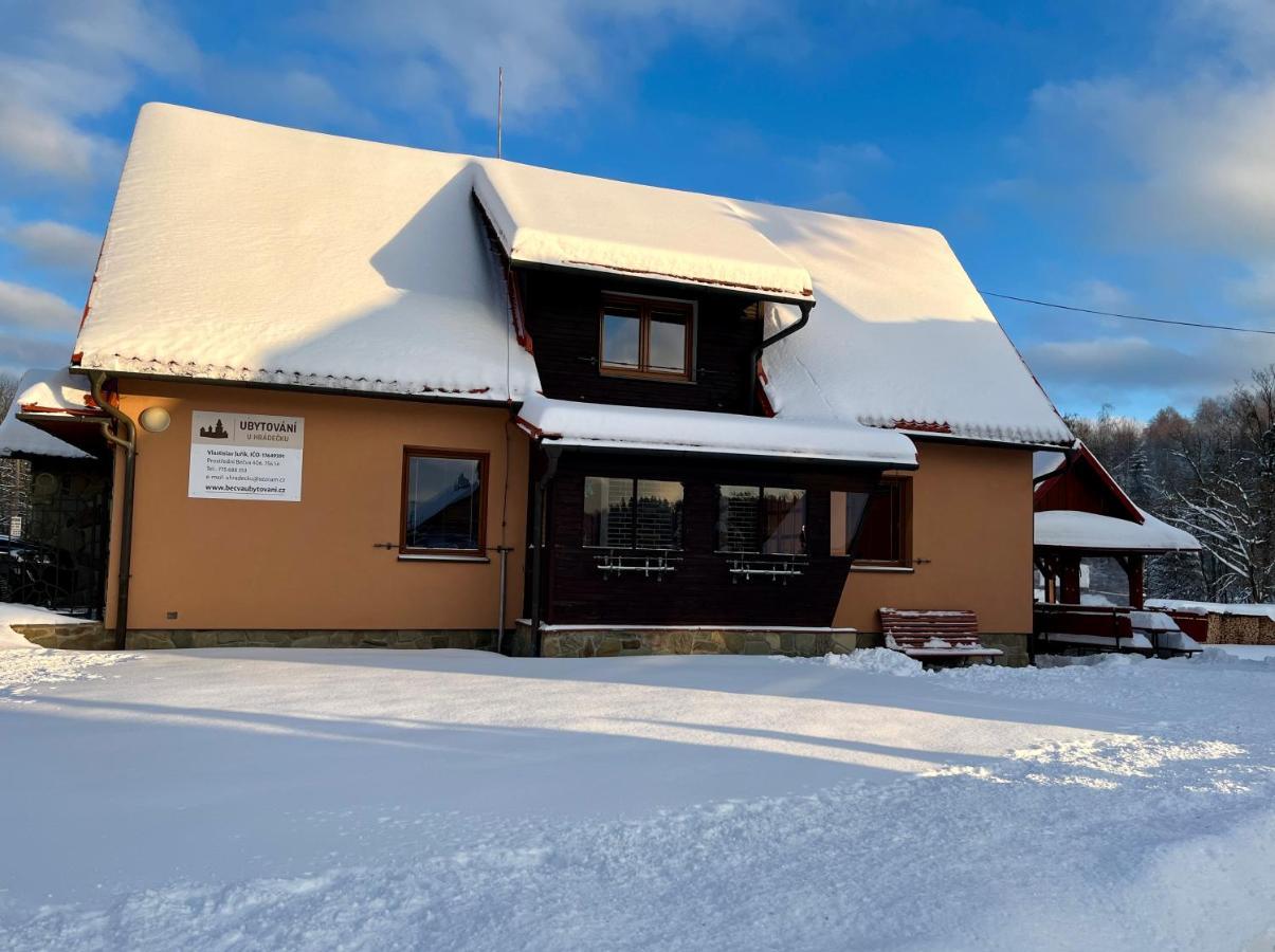 Ubytování u hrádečku Prostřední Bečva Exteriér fotografie