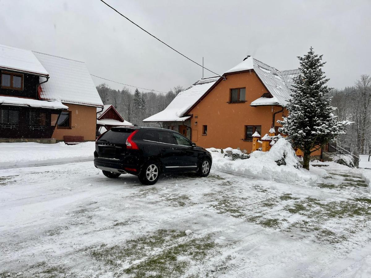 Ubytování u hrádečku Prostřední Bečva Exteriér fotografie
