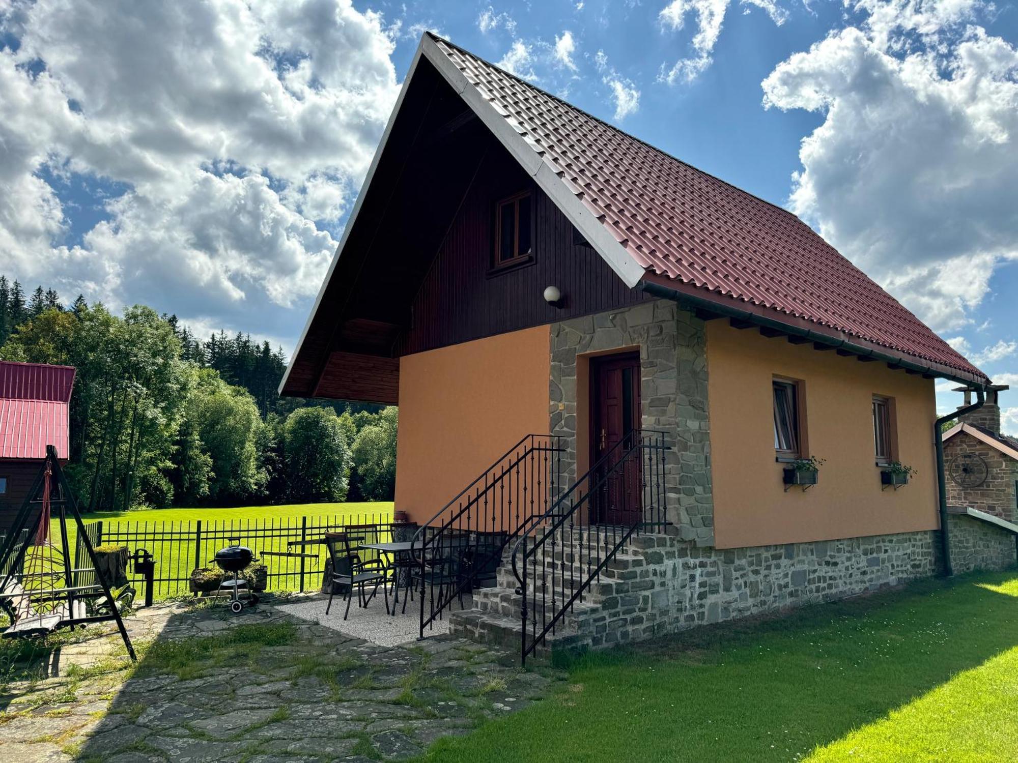 Ubytování u hrádečku Prostřední Bečva Exteriér fotografie